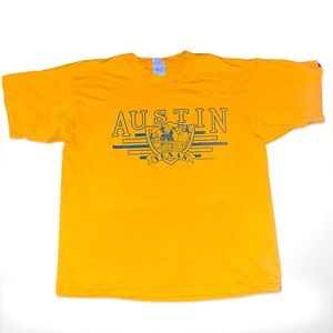 Austin Texas Vintage 90’s Single Stitch T-Shirt: Equestrian: Adult Unisex Large
